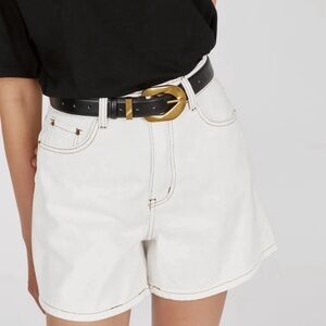 DISSH Piper White Denim Short